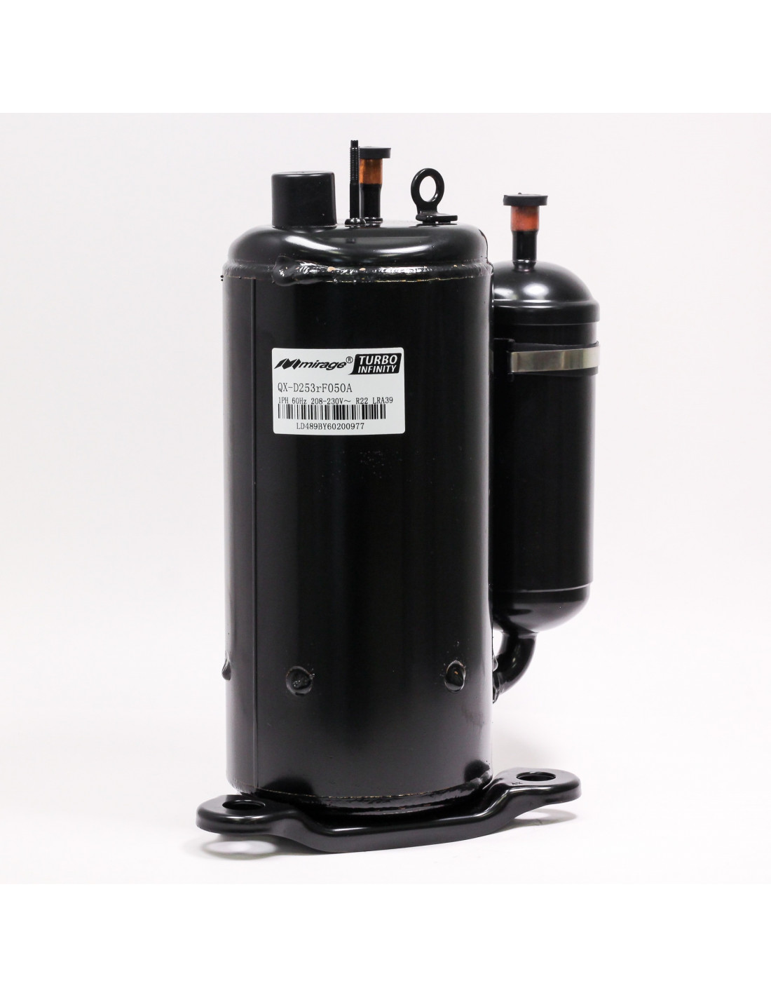 COMPRESOR 1.5 TONELADAS, 220V, R22, MOD: QX-D253RF050A, LRA 39,...