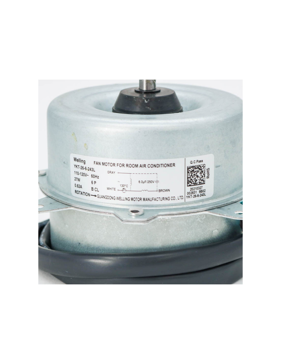 MOTOR CONDENSADOR 1 TON 110V