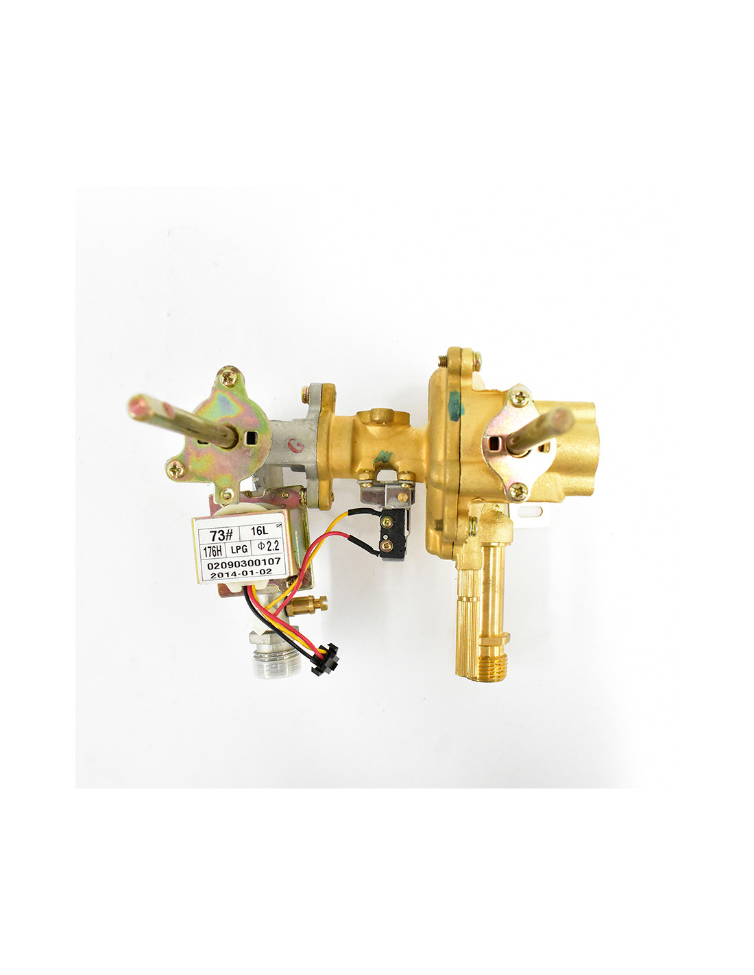 VALVULA DE LINEA DE GAS LP, FLUX 16 LTS